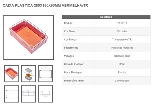 caixa renglan ip65 209918
